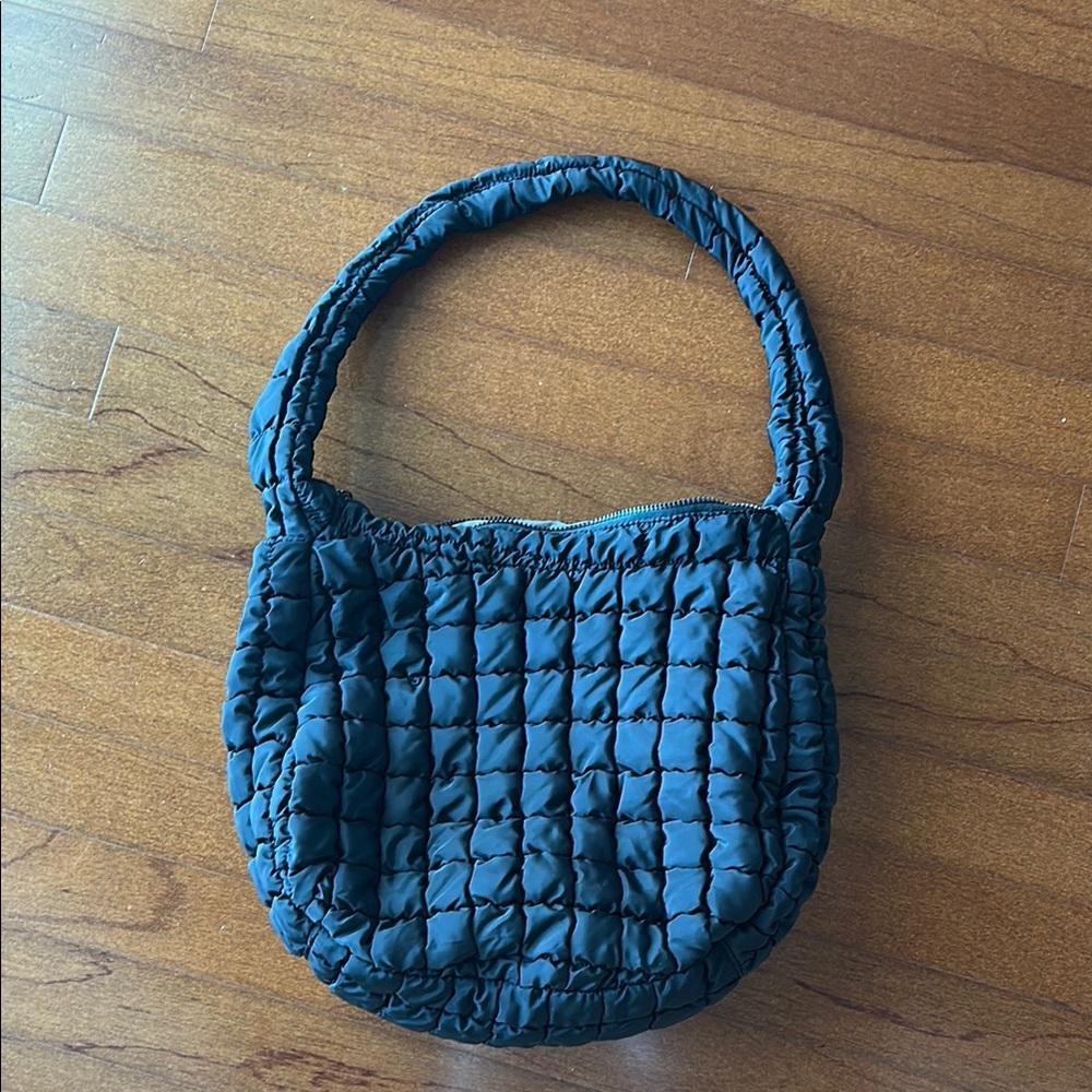 Quilted Black Women's Bag